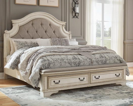 Кровать с ящиками  King-size 193х203 Realyn