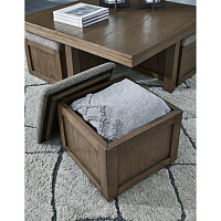Стол журнальный с пуфами Boardernest