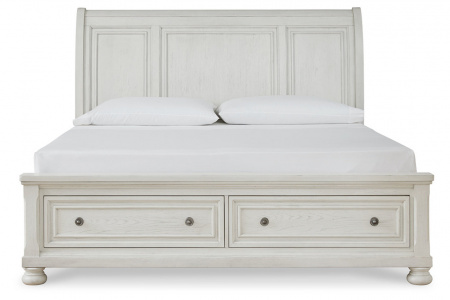 Кровать двуспальная с местом для хранения Robbinsdale King size, 193х203