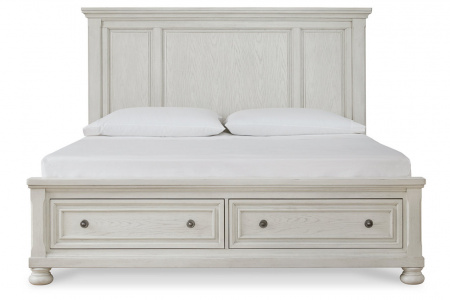 Кровать двуспальная с местом для хранения Robbinsdale King size, 193х203