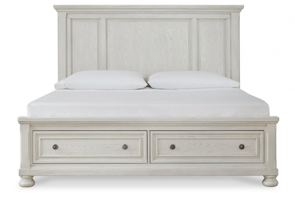 Кровать двуспальная с местом для хранения Robbinsdale King size, 193х203