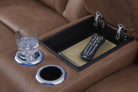 Диван двухместный реклайнер электрический Point Clear