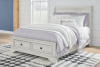 Кровать двуспальная с местом для хранения Robbinsdale Queen Sleigh Storage Bed, 153х203
