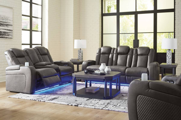 Кресло с реклайнерами Fyne-Dyme