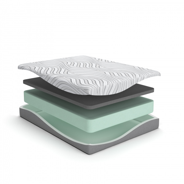 Матрас размера Euro 10 Inch Memory Foam King-size 193х203