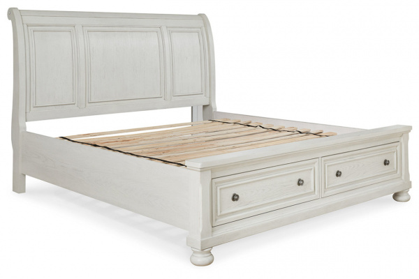 Кровать двуспальная с местом для хранения Robbinsdale King size, 193х203