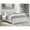 Кровать двуспальная с местом для хранения Robbinsdale King size, 193х203
