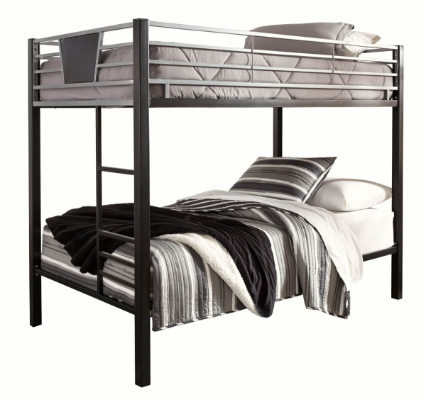 Кровать двухъярусная Twin/Full Bunk Bed w/Ladder