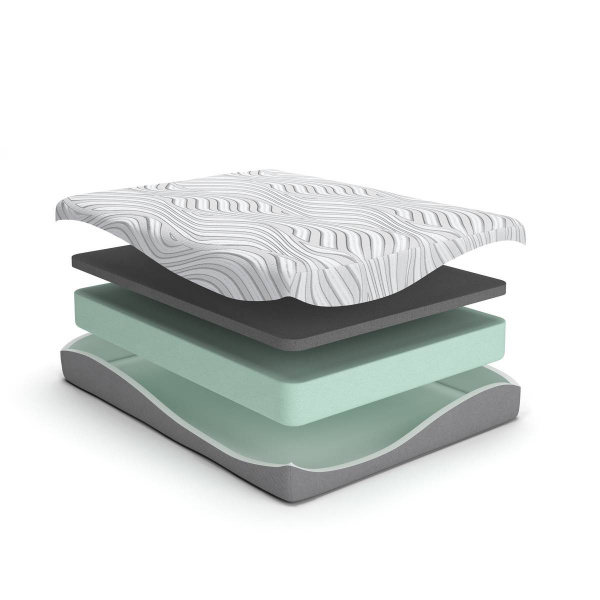 Матрас размера Euro 12 Inch Pocketed Hybrid QUEEN-size 153*203