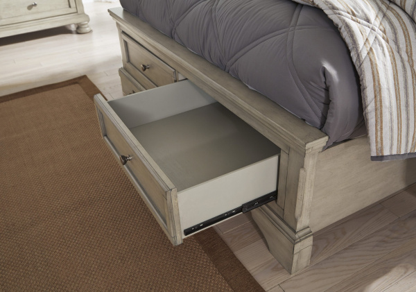 Кровать с ящиками размер King Lettner