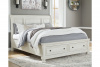 Кровать двуспальная с местом для хранения Robbinsdale King size, 193х203