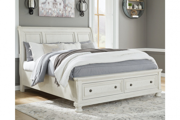 Кровать двуспальная с местом для хранения Robbinsdale King size, 193х203
