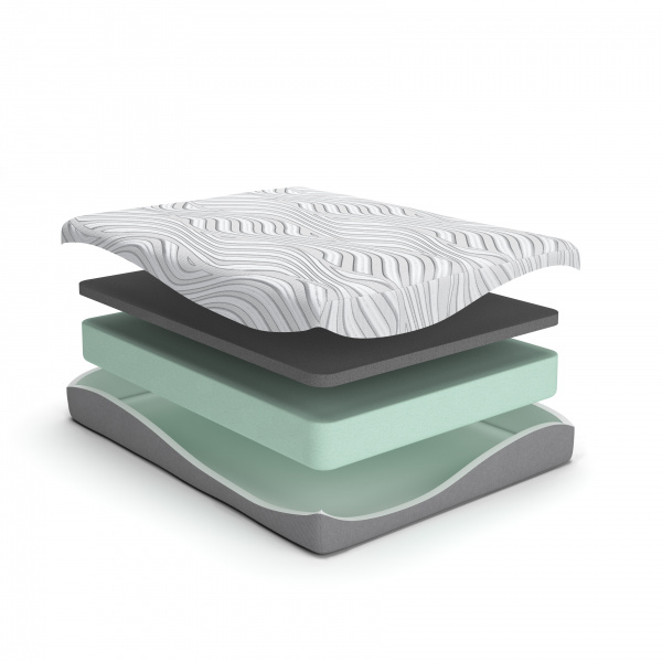 Матрас размера Euro 12 Inch Memory Foam King-size 183х203