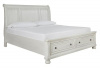 Кровать двуспальная с местом для хранения Robbinsdale King size, 193х203