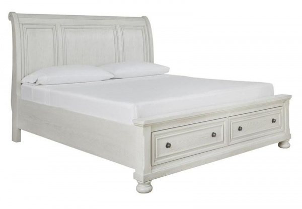 Кровать двуспальная с местом для хранения Robbinsdale King size, 193х203