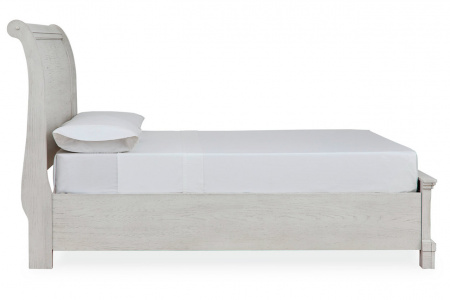 Кровать двуспальная с местом для хранения Robbinsdale Queen Sleigh Storage Bed, 153х203
