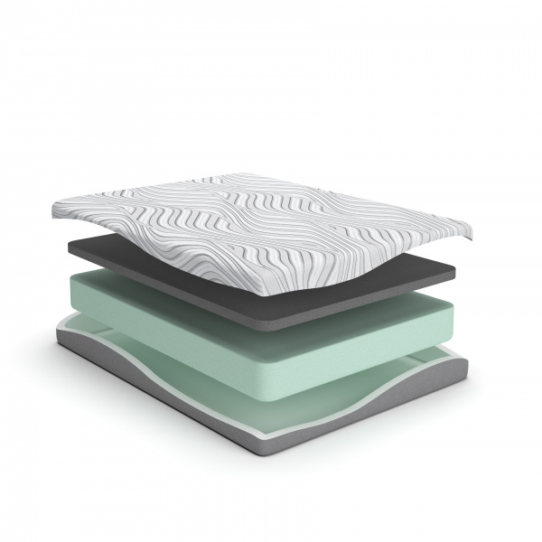 Матрас размера Euro 8 Inch Memory Foam Queen-size 153х203