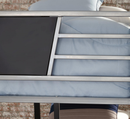 Кровать двухъярусная Twin/Full Bunk Bed w/Ladder