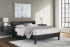 Кровать Queen size Socalle с изголовьем
